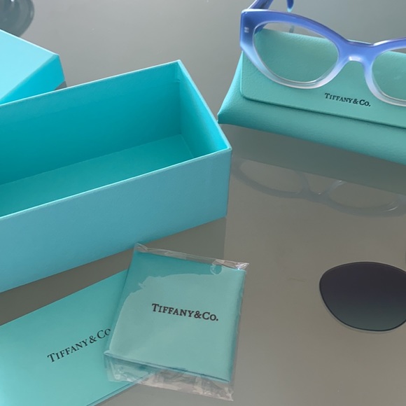 Tiffany Blue Oval Sunglasses - Picture 6 of 9